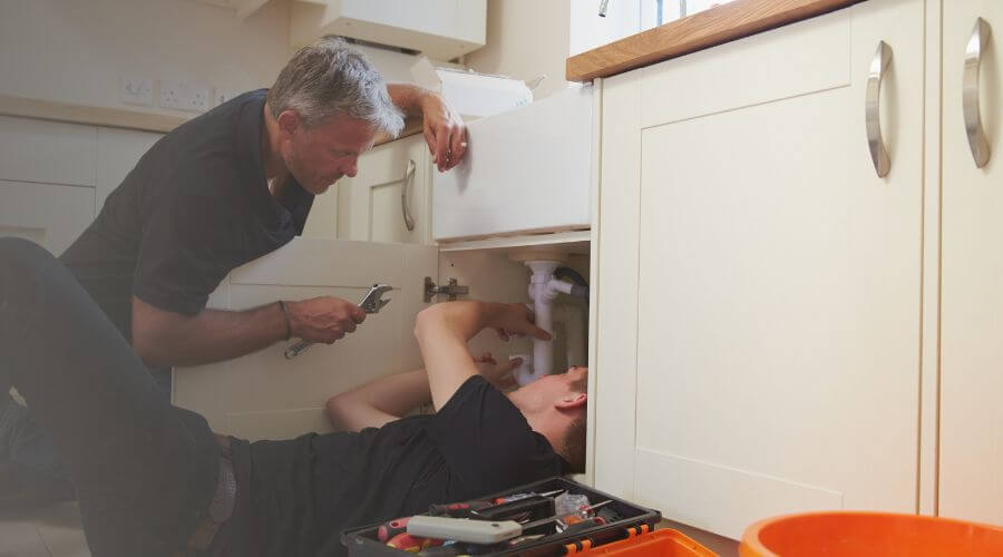 Professional burst pipe repair services in Sparks, OK